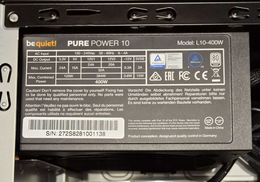 Komputer PC - Intel i7 3770K, 16GB RAM, PSU Be Quiet, Radeon HD5450