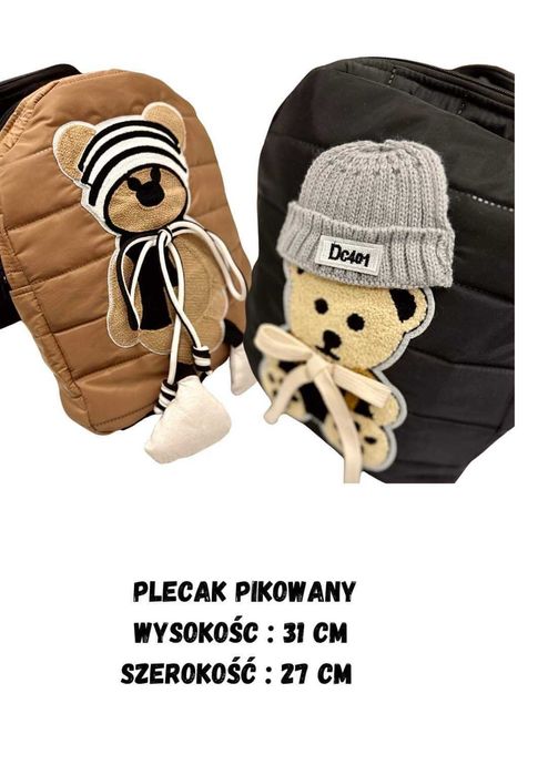 Plecaczek NUNU brązowy