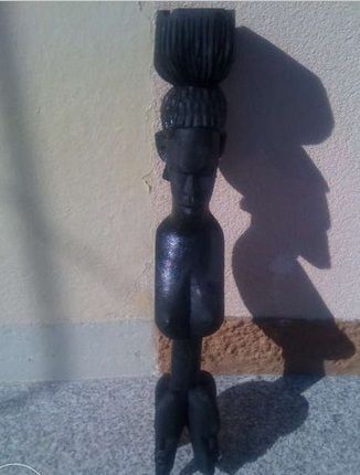 Peças de arte africana