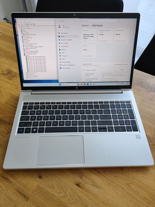HP 655 G10 Ryzen 5 PRO-7530U 32GB RAM
