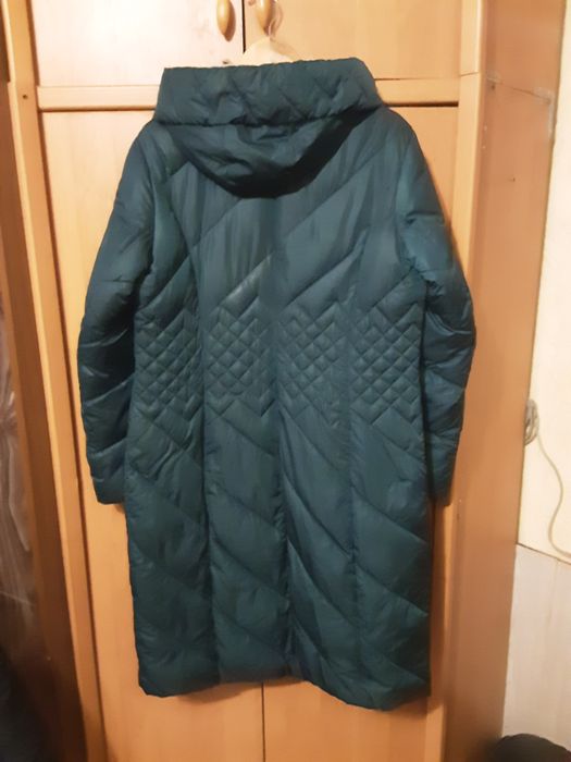 Женский зимний теплый пуховик - 48 размер / женская куртка зимняя