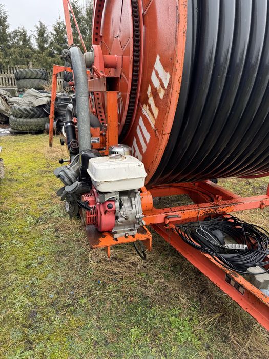 Deszczownica szpulowa.