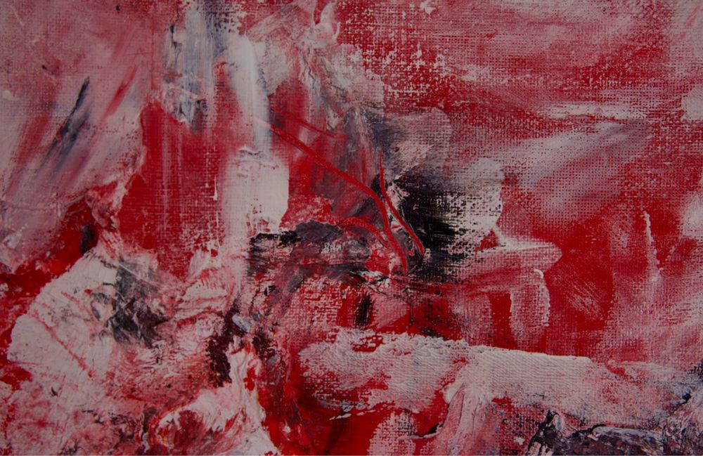 Quadro Vermelho 90x60