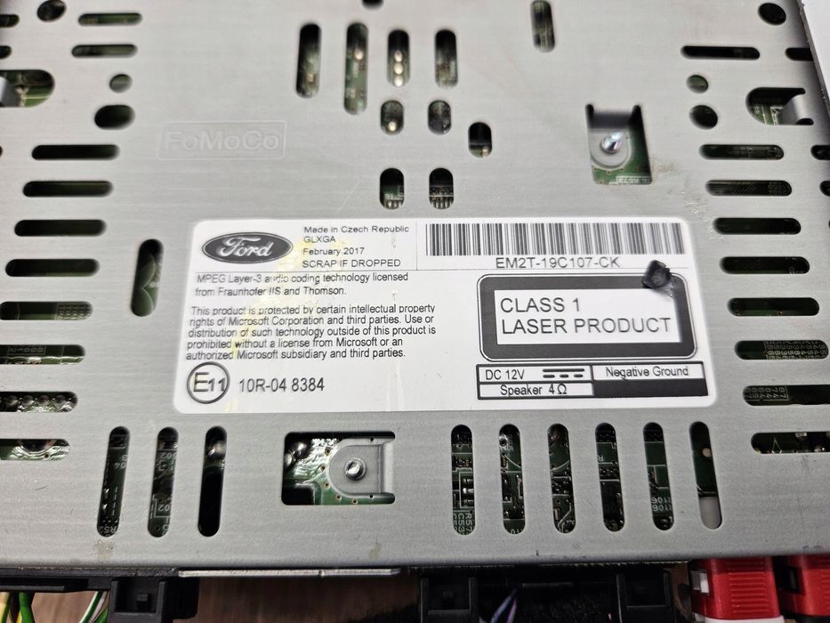 Ford S-Max S Max Mk2 Radio Em2T-19C107-Ck