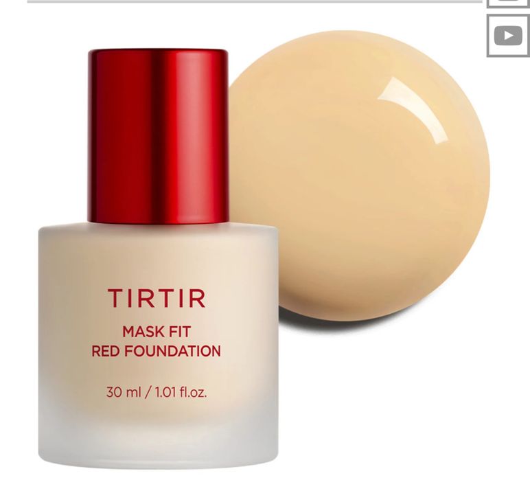 Tirtir Mask Fit Red Foundation - kryjący podkład do 72h