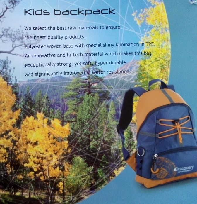 Plecak dziecięcy Discovery Adventures