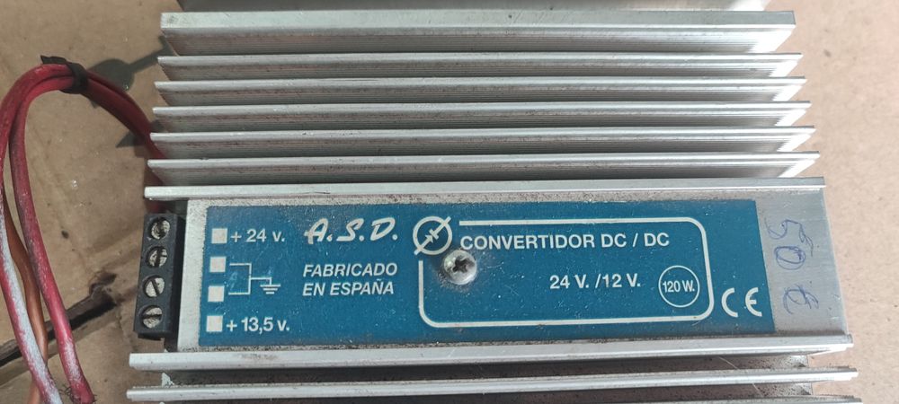 Conversor 24V DC 12 DC  - 120W