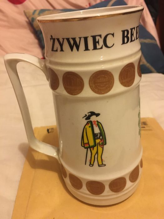 Stara porcelana waza sosjerka kufel itp