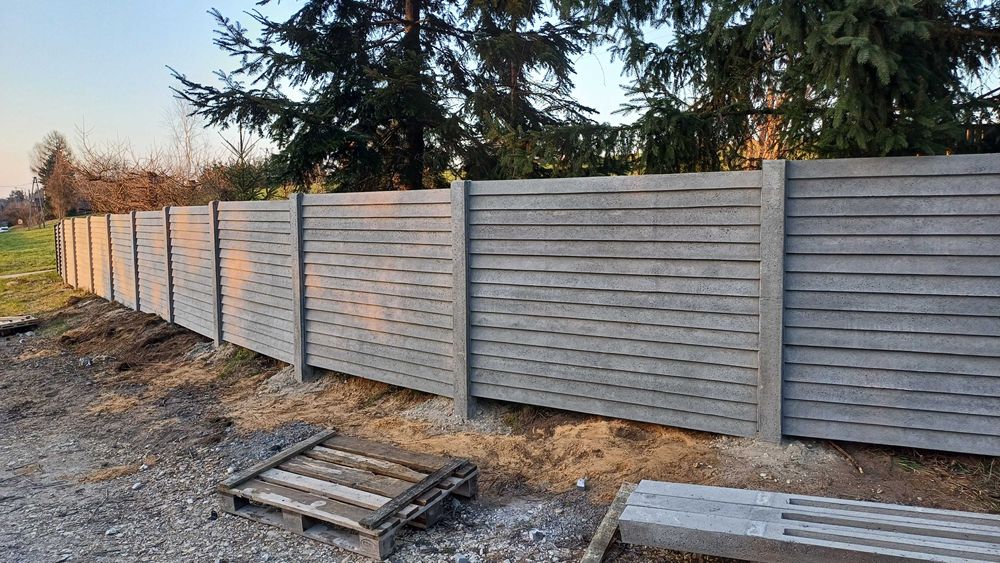 Ogrodzenia Betonowe, Panelowe 3D, Bramy furki z MONTAŻEM - DEMONTAŻEM