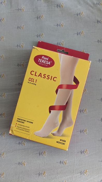 Компресійні колготки Pani Teresa Medica Classic CCL1 розмір М
