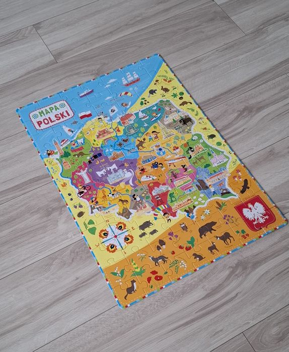Puzzle Mapa Polski - CzuCzu