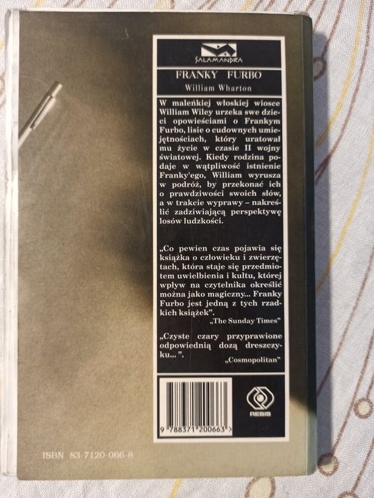 Franky Furbo William Wharton książka papierowa