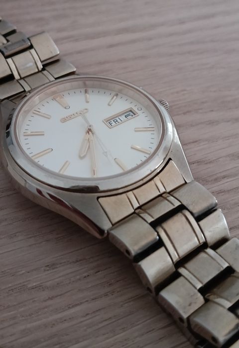 Seiko Quartz 7N43 - vidro Safira