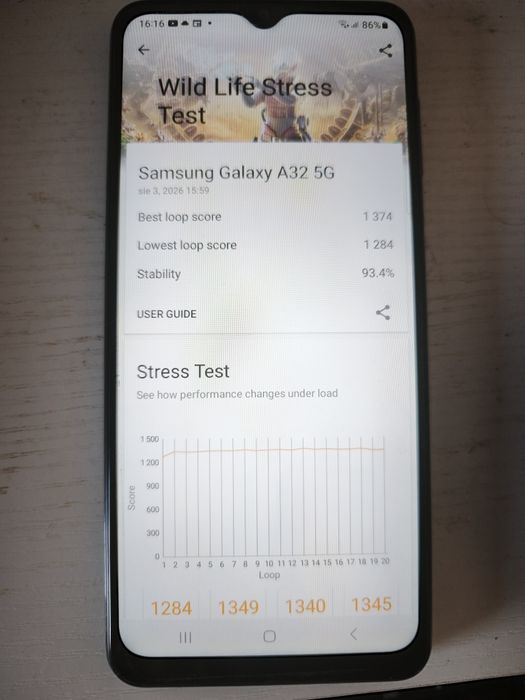 Samsung Galaxy A32 5G 4/64 GB Dual SIM – stan bardzo dobry