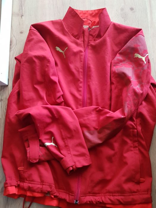 Kurtka Puma czerwona cienka  34 XS