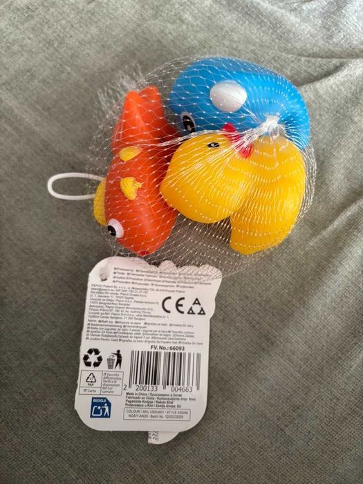 Conjunto Brinquedos Banho (3 peças)