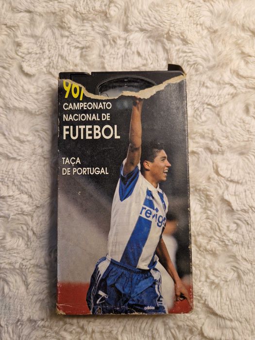 Cassete VHS campeonato nacional FC Porto 95/96 e 96/97