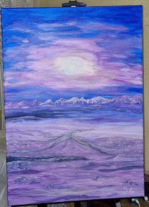 Pintura, Tela 50 x 70, Acrílico. Painting, Canvas 50 x 70, Acrylic.