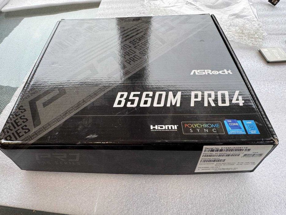 Материнська плата ASRock B560M Pro4 (Socket LGA1200)