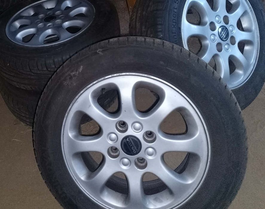 Okazja tanio opony letnie  z alufelgami  aluminiowymi rh15