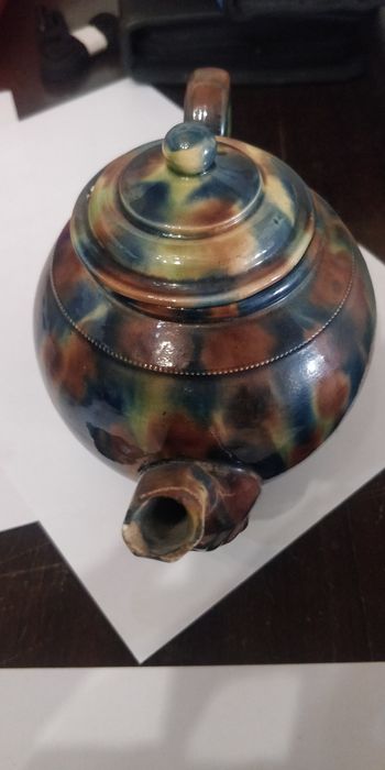 Bule e Açúcareiro tipo Whieldon