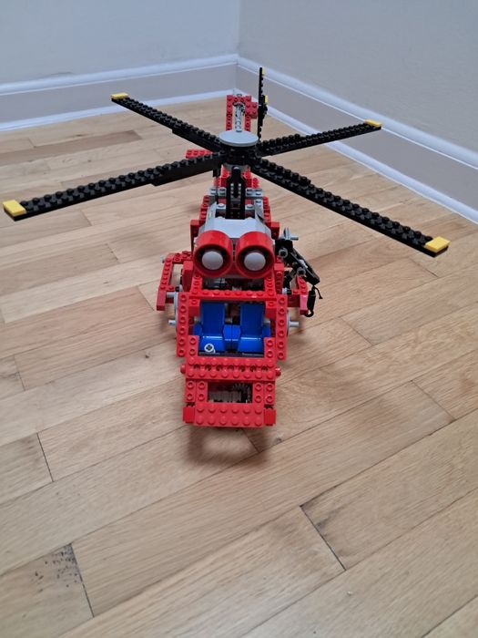 Lego Technic 8856 czerwony helikopter