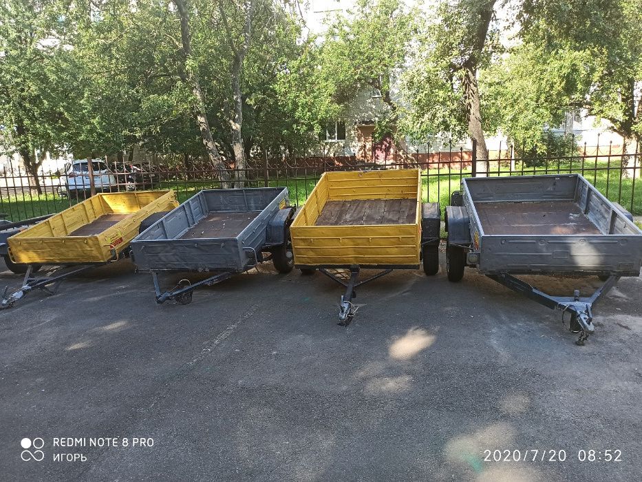 Оренда легкового прицепа
