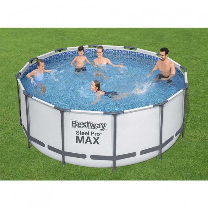 Piscina BESTWAY ROUND STEEL Pro Max com 366X122 CM