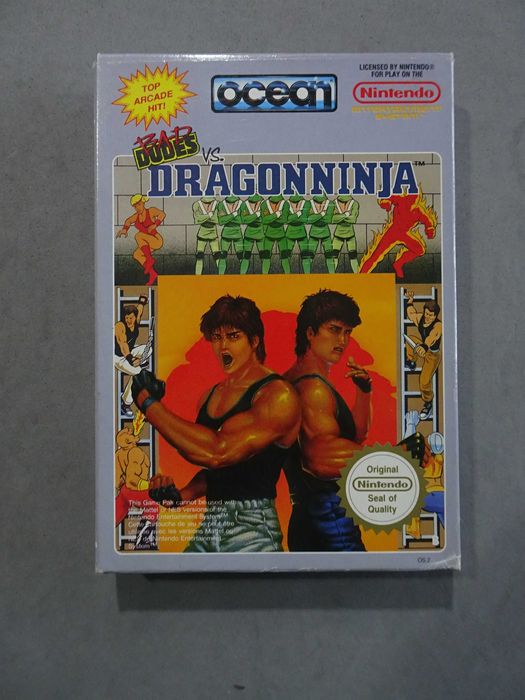 Jogo Bad Dudes Vs DragonNinja Nintendo NES