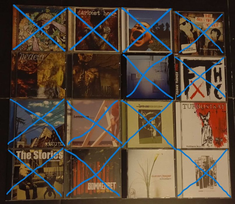 44 CDs de Punk, EMO, Metalcore, Alternative / Indie Rock (desde 3,0€)
