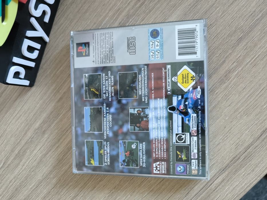 Formel 1 97 PlayStation 1 ps1 Platinum