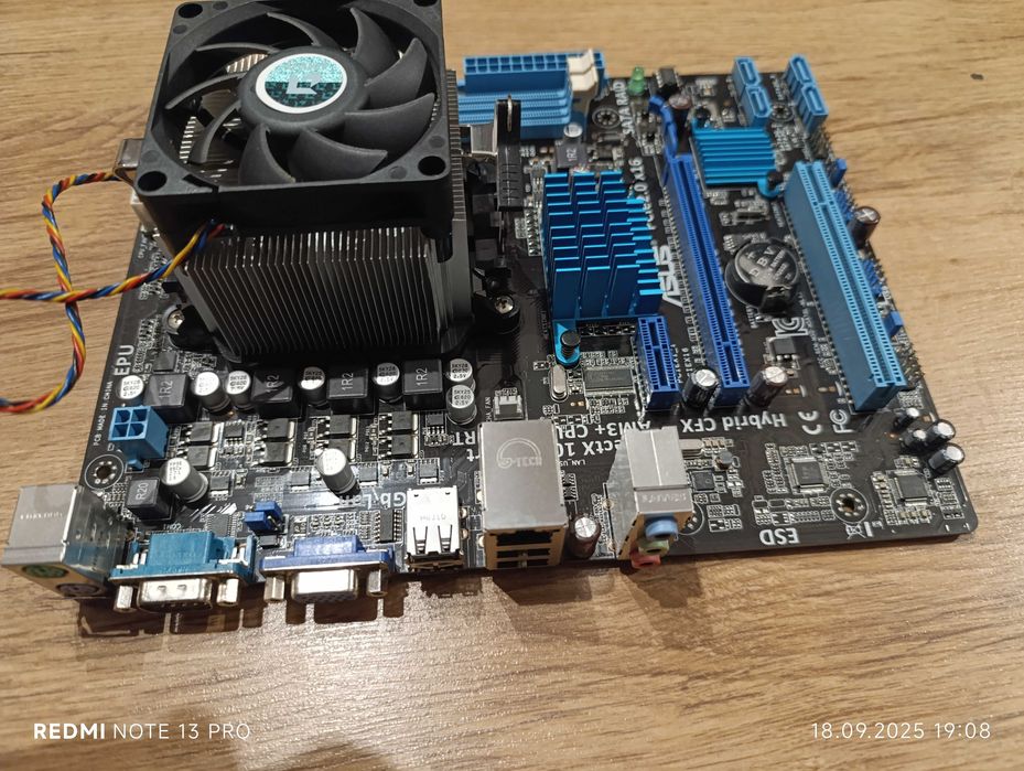 Płyta główna M5A78L - M LX3, procesor AMD FX 3,60 Ghz