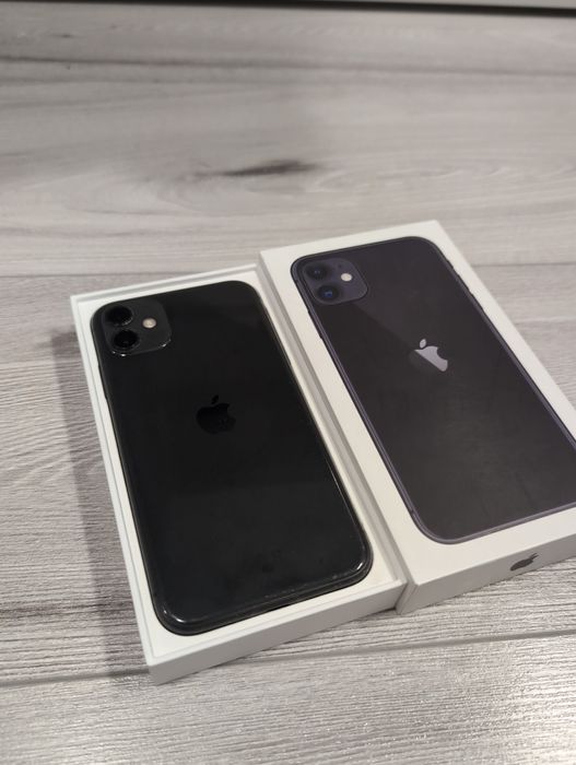 iPhone 11 czarny, bateria 96, pełen komplet