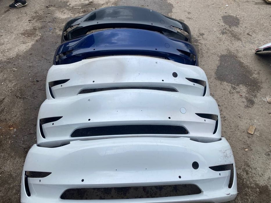 Бампера tesla model 3,Y,S,X під фарбування