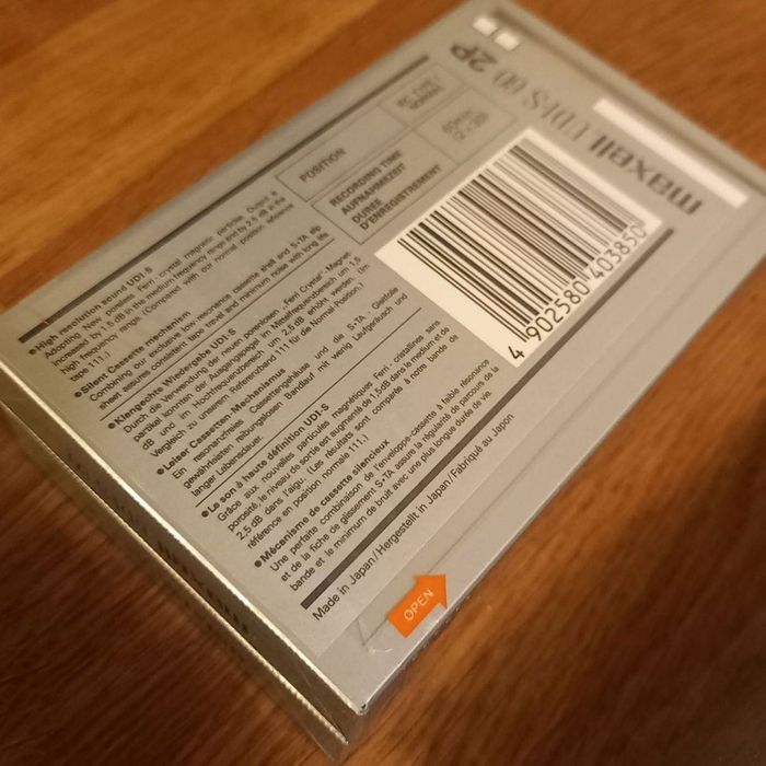 Cassette Maxell UDI-S C60