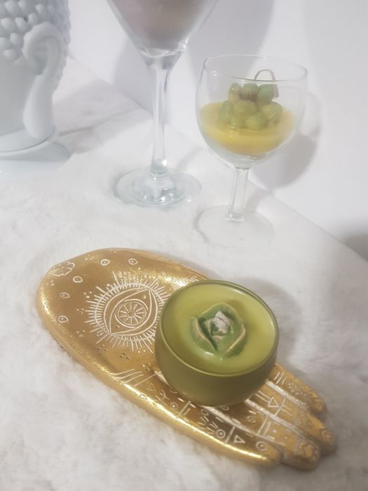 Velas artesanais potes metal