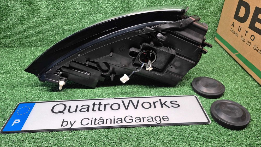 Otica Farol Esquerdo Bi-Xenon LED Audi A3 8P 8PA 8P7 2008 a 2013 Ref. 446-1129LMLEHM2 NOVO DEPO