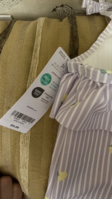 Купальник на дівчинку 92 carters