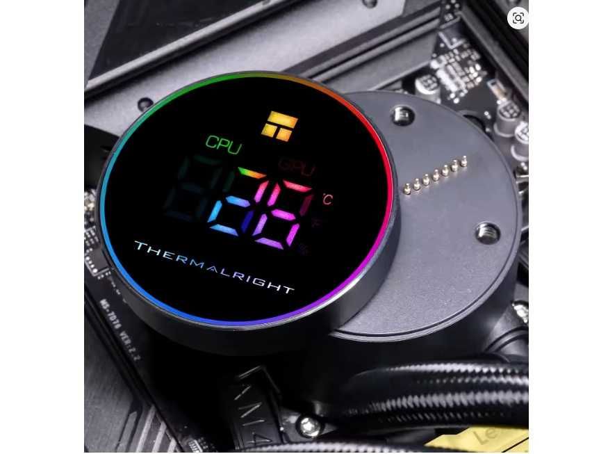 Водяне охолодження Thermalright Frozen Magic 360 Digital ARGB Black V2