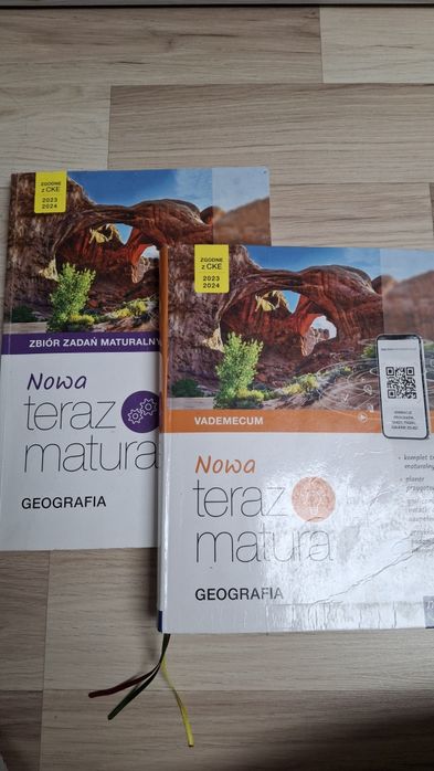 Nowa teraz matura repetytorium i zbiór zadan 2023/2024 geografia