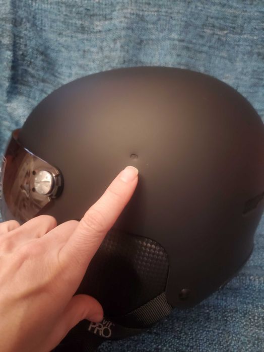 Лижний сноуборд шолом з візором фірмовий Crivit S-M /шлем Alpina L-XL