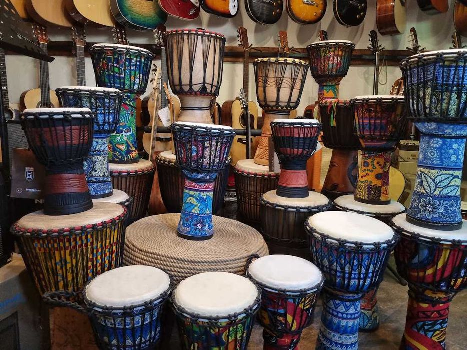Djembe Ever Play 8" medium 40 cm naturalna skóra bęben afrykański mod6