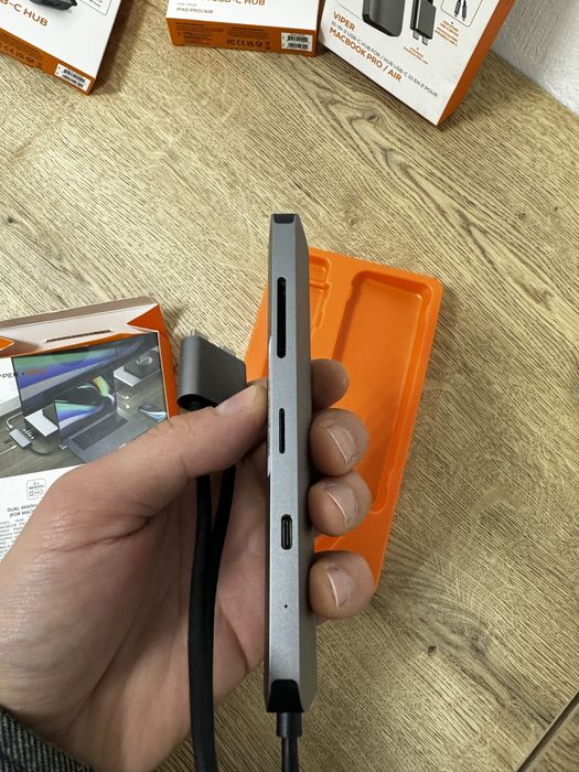 Хаб(адаптер) Type-C HyperDrive Viper 10-in-2 для MacBook/ipad