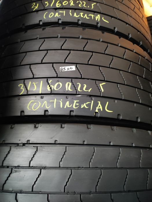 315/60R22,5 usados tração Continental