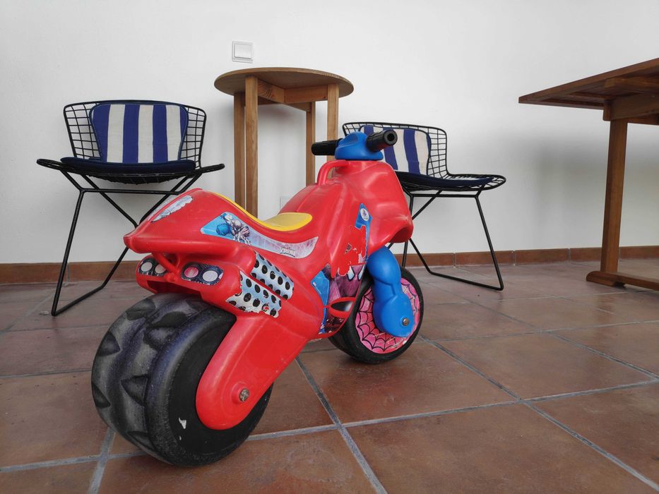 Mota sem pedais Spider man 2 a 5 anos
