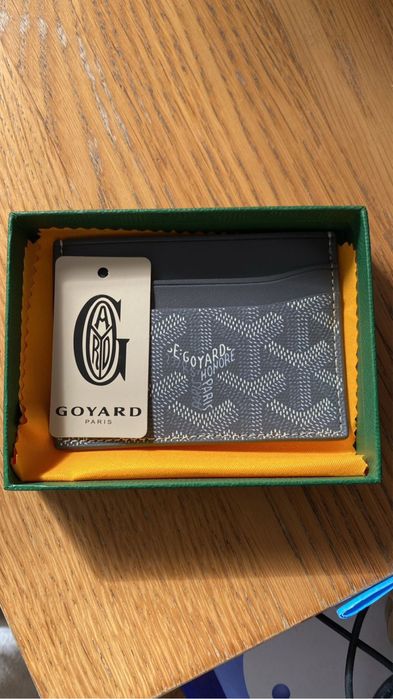 Carteira Goyard Cinzenta