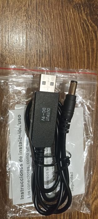 USB to DC 9v.12v