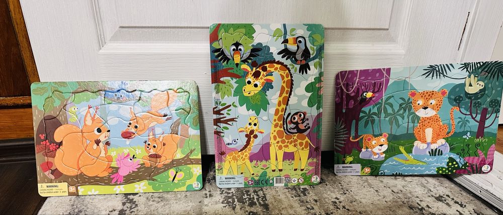 Детские пазлы возраст 3+