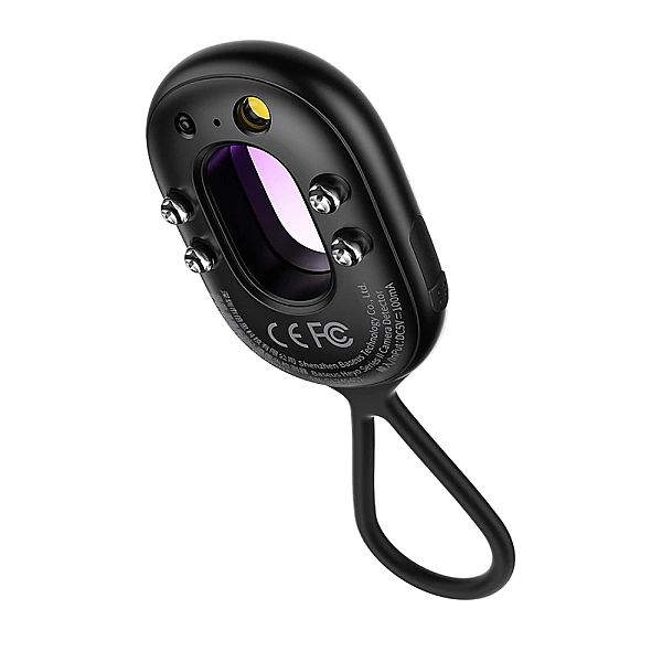 Wykrywacz ukrytych kamer Baseus Heyo Series II z alarmem i mini latark