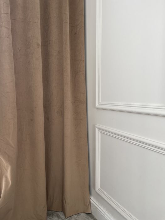 Welur velvet kolor 08 karmel